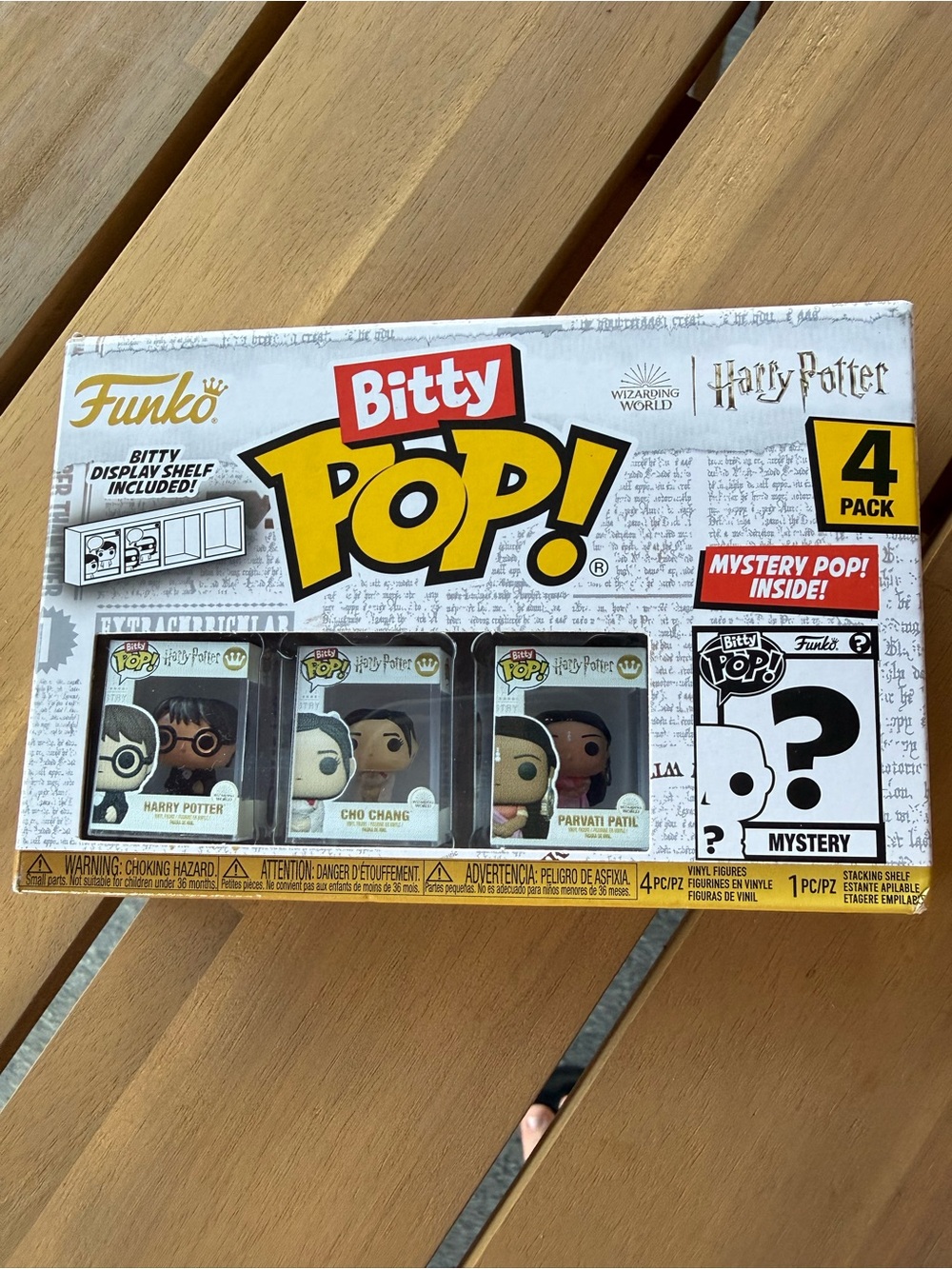 Funko Bitty Pop! Harry Potter 4-Pack - White, Yellow, Black Accents